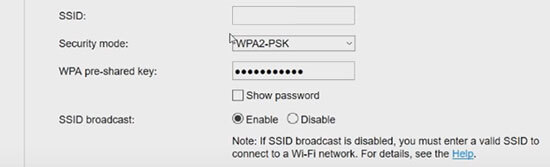 Change the huawei SSID and wireless password