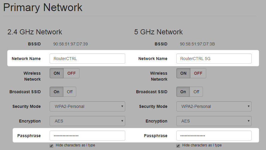 technicolor router configuration page