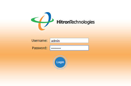 Hitron router login