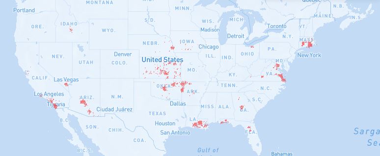 Cox cable internet coverage map