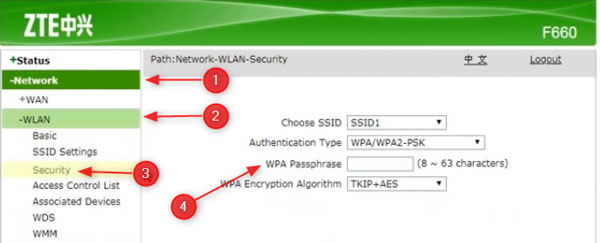 How to Change ZTE Wi-Fi Password