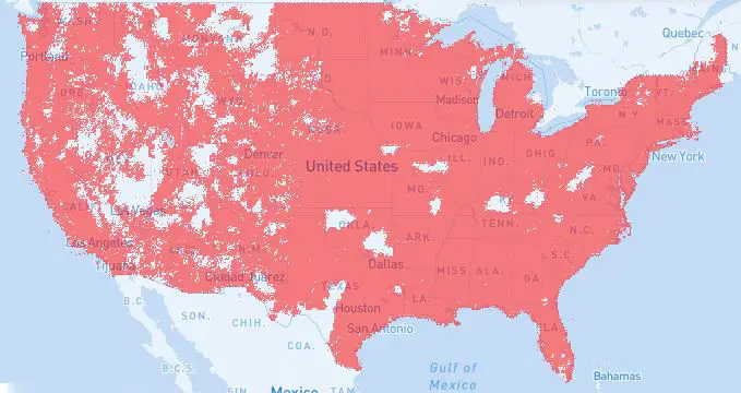 Verizon mobile broadband internet coverage