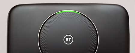 green light on BT Hub