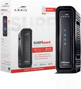 ARRIS SURFboard SB6190 DOCSIS 3.0 Cable Modem