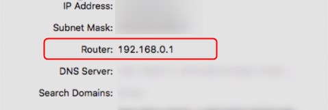How to Get IP Address of Wireless Router on Mac