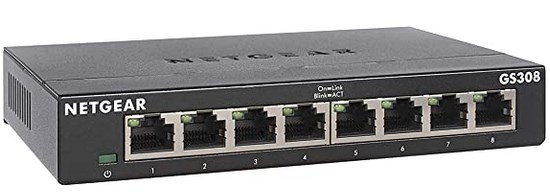 NETGEAR 8-Port Gigabit Ethernet Unmanaged Switch