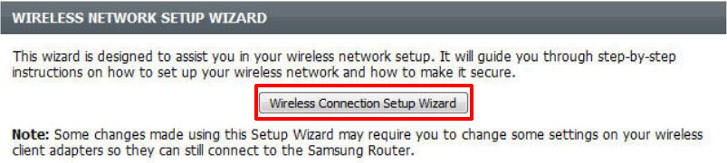 Setup Wizard