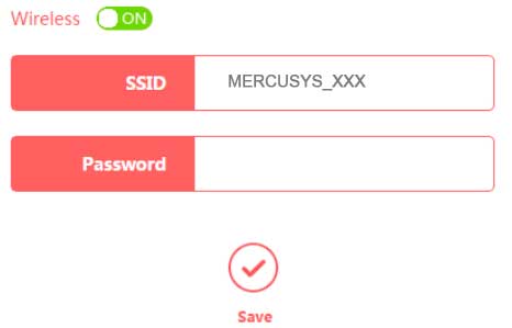 Change Mercusys SSID and wireless password