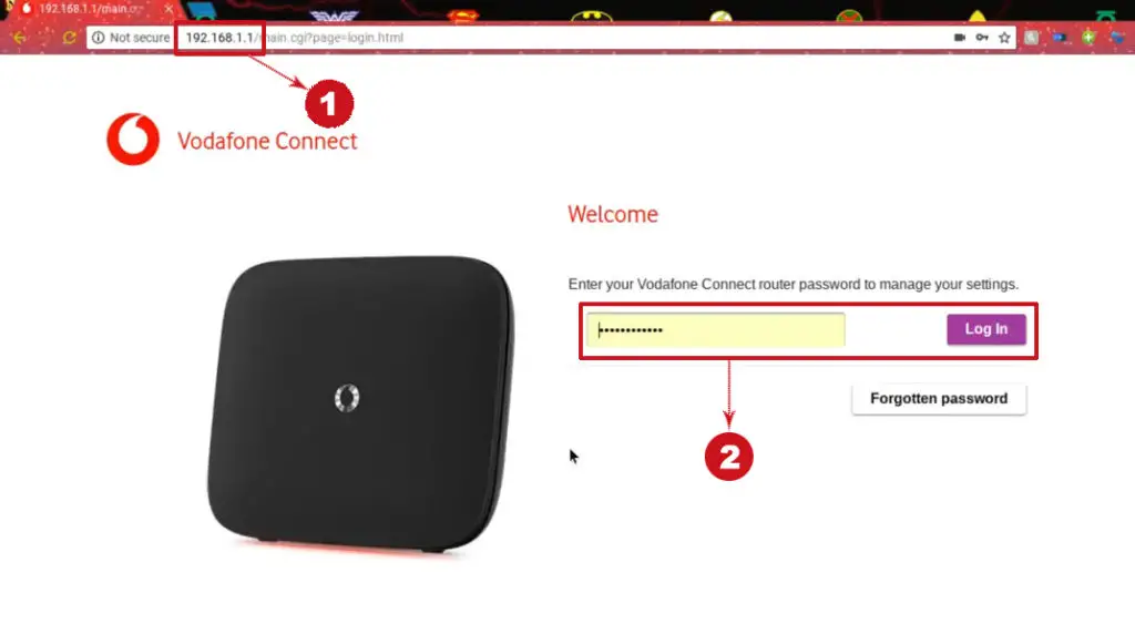 pantry Influential account How to Change Vodafone Wi-Fi Password? – RouterCtrl