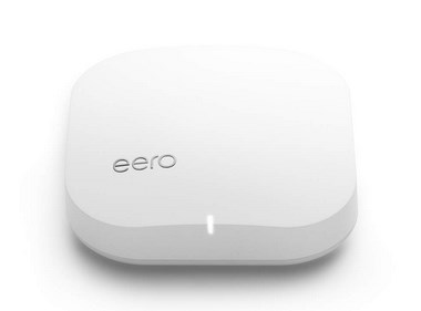 eero router flashing white light