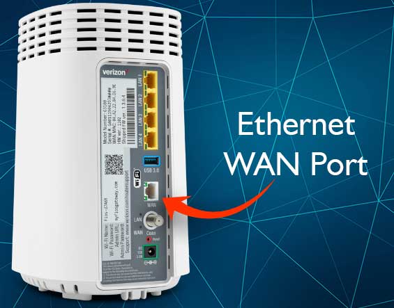 Ethernet WAN Port on Verizon Fios