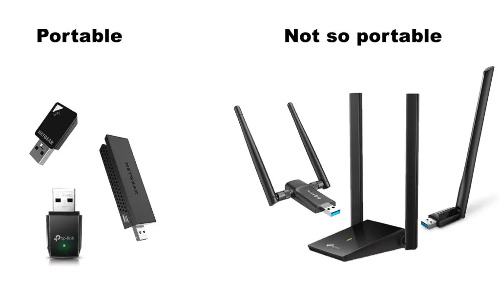Portable vs not so portable