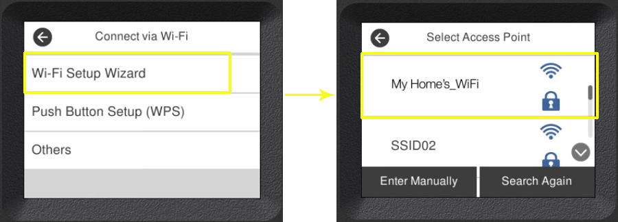 Wi-Fi Setup Wizard