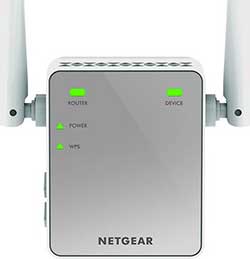 netgear extender lights