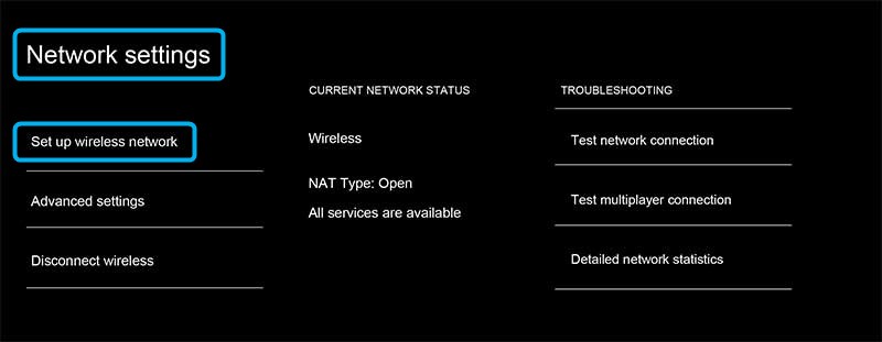 set up wireless network