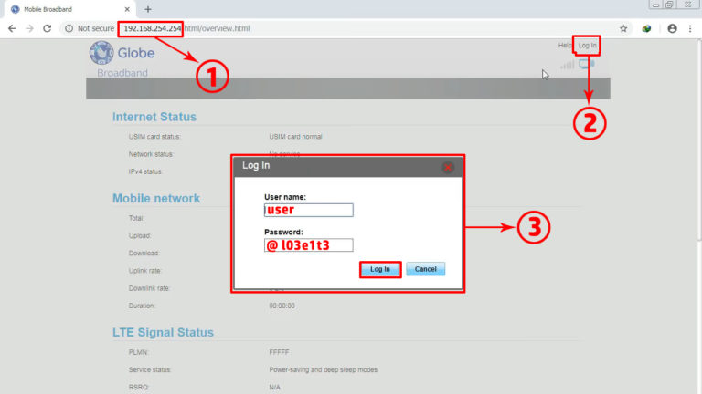 How To Change Globe At Home Wi Fi Password RouterCtrl   192.168.254.254 768x432 