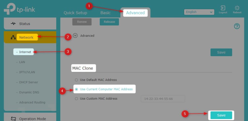 Clone Computer MAC address