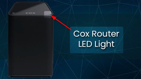 Cox Router LED Lights