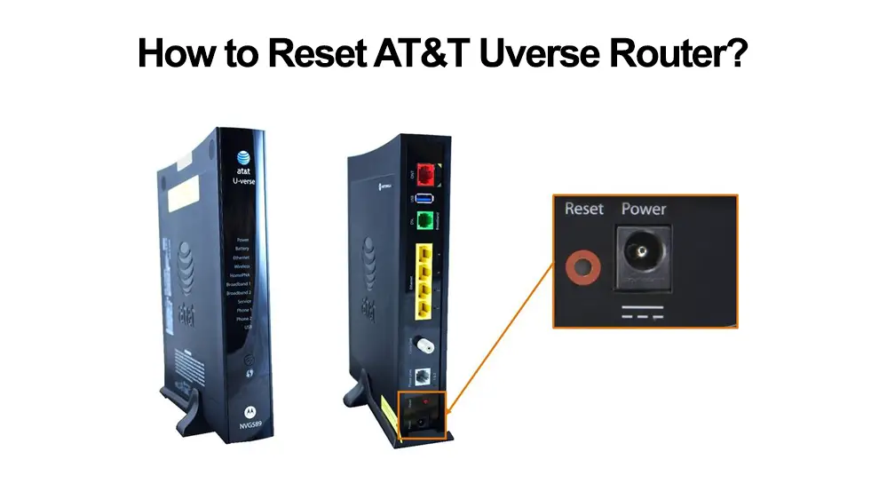How to Reset AT&T U-verse Router?