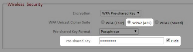 Change Edimax WiFi password