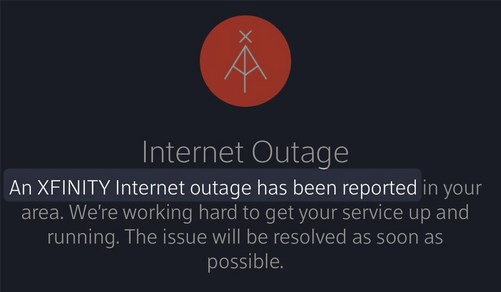 Xfinity outage