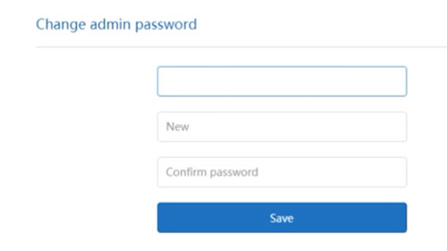 Change Mi router admin password