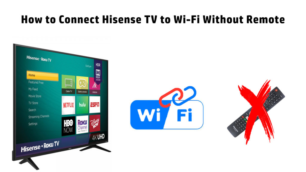 How to Connect Hisense TV to Wi-Fi Without Remote