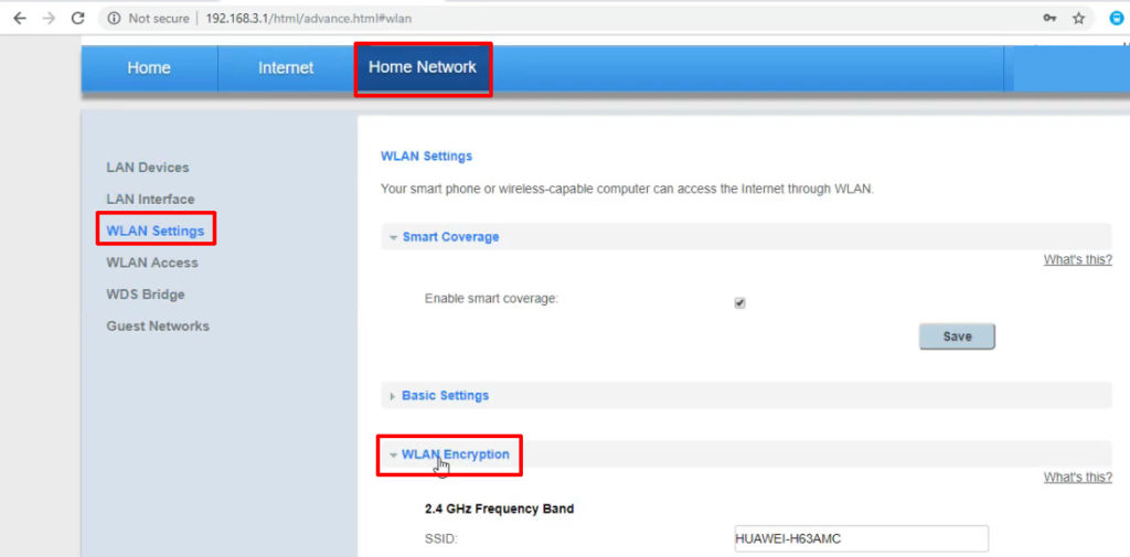 WLAN Encryption