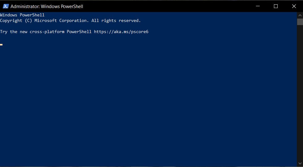 Windows PowerShell