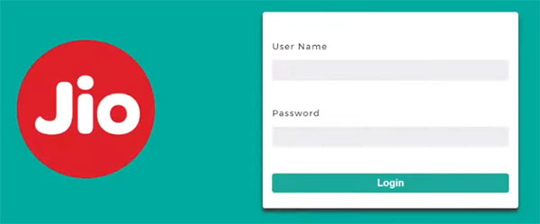 jio fiber router login page