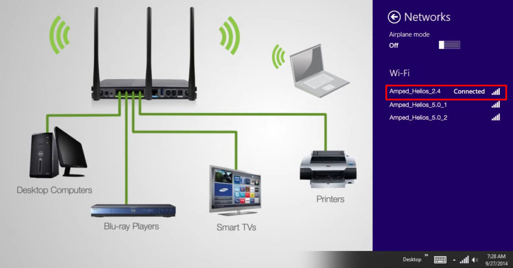 search for available Wi-Fi networks