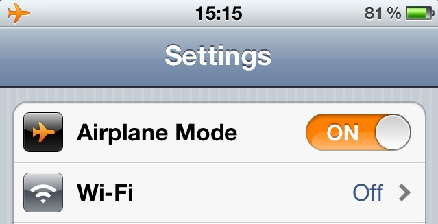 Airplane Mode