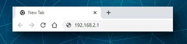 SMC router default IP