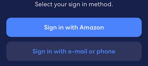 eero sign in options