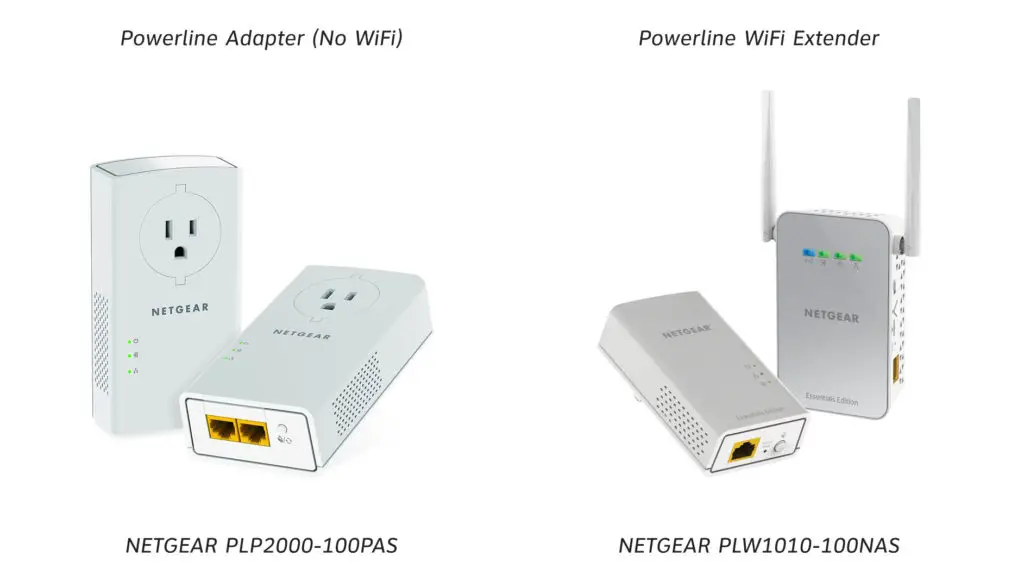 Difference Between Powerline WiFi Extenders and Powerline Adapters