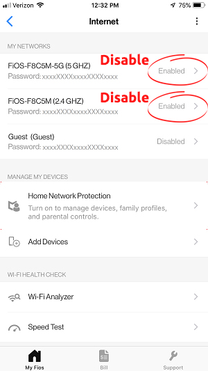 Disable