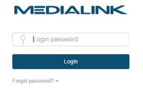 reset medialink router password