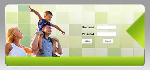 FiberHome router login page