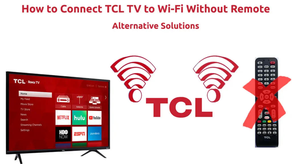 How to Connect TCL TV to Wi-Fi Without Remote
