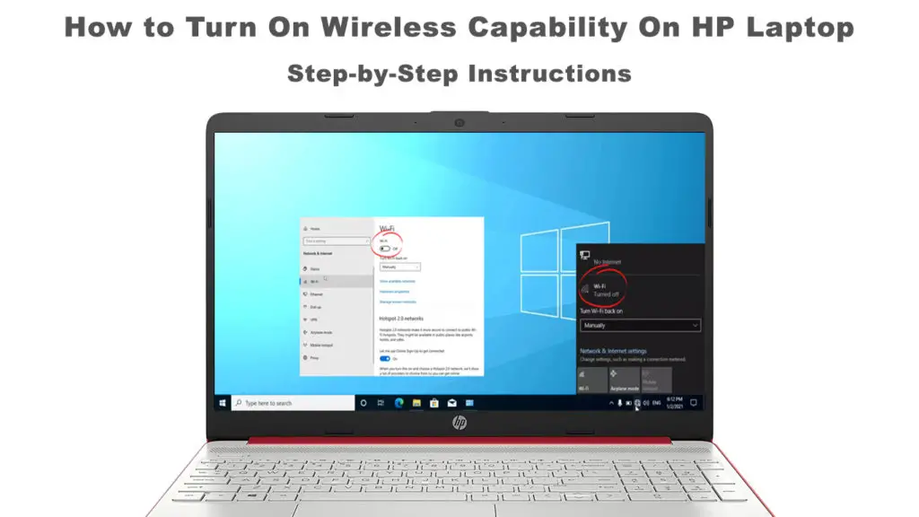 How to Turn On Wireless Capability On HP Laptop