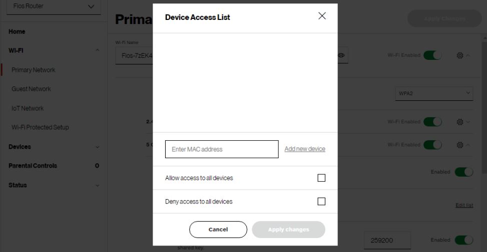 MAC address