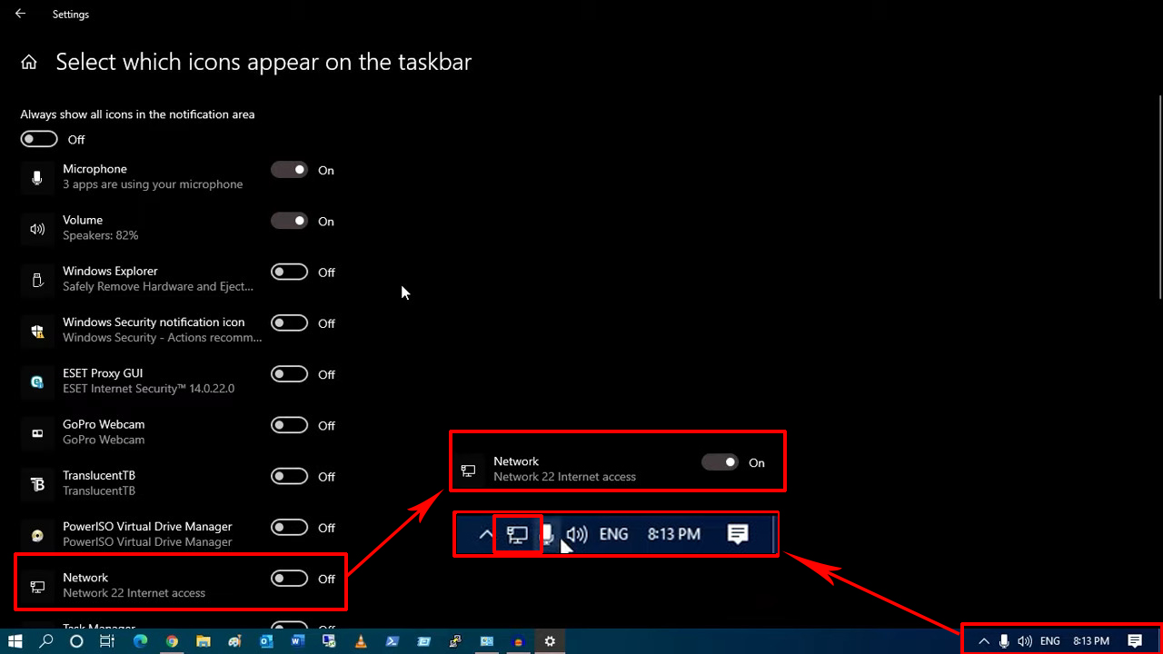 Network Icon Missing From Taskbar In Windows 10 (Easy Fixes) RouterCtrl