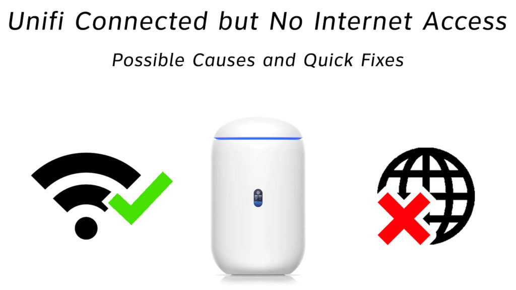 Unifi Connected But No Internet Access