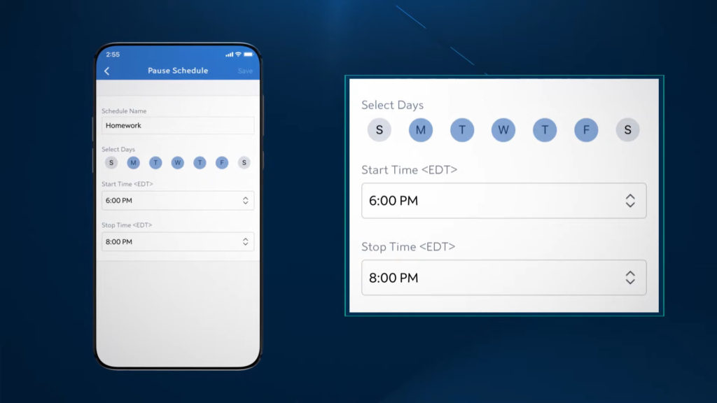 Wi-Fi Pause Scheduling