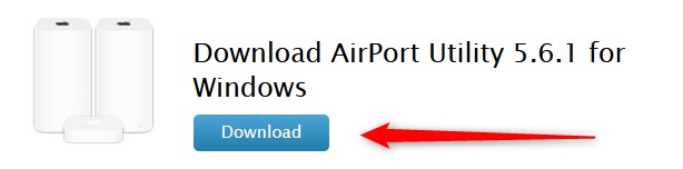 download AirPort Utility for Windows