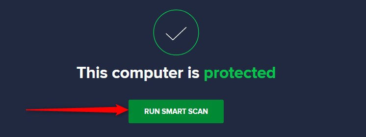 Antivirus scan