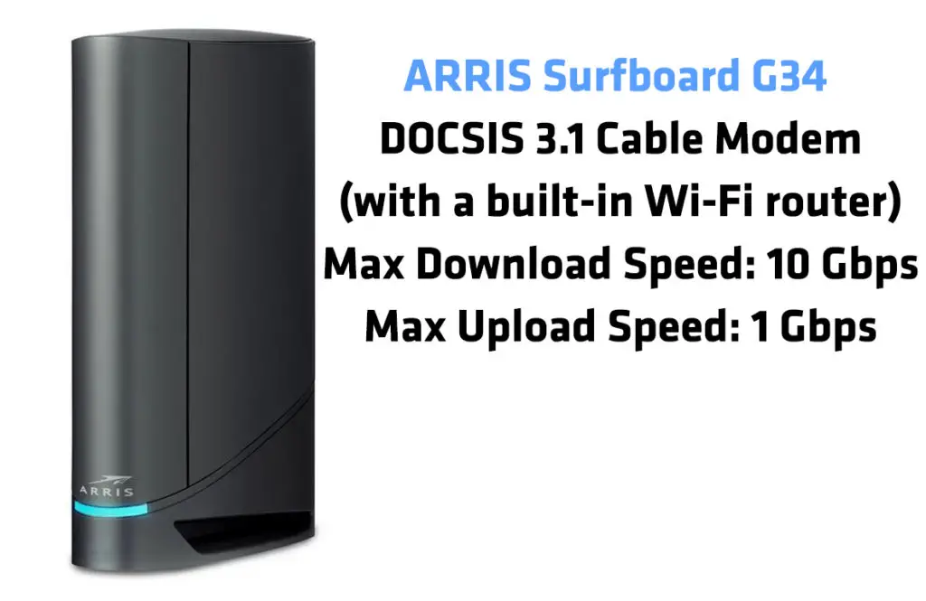 DOCSIS 3.1 cable modem