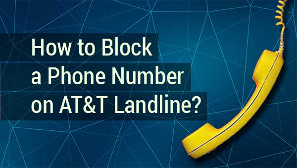 can you block numbers on a landline