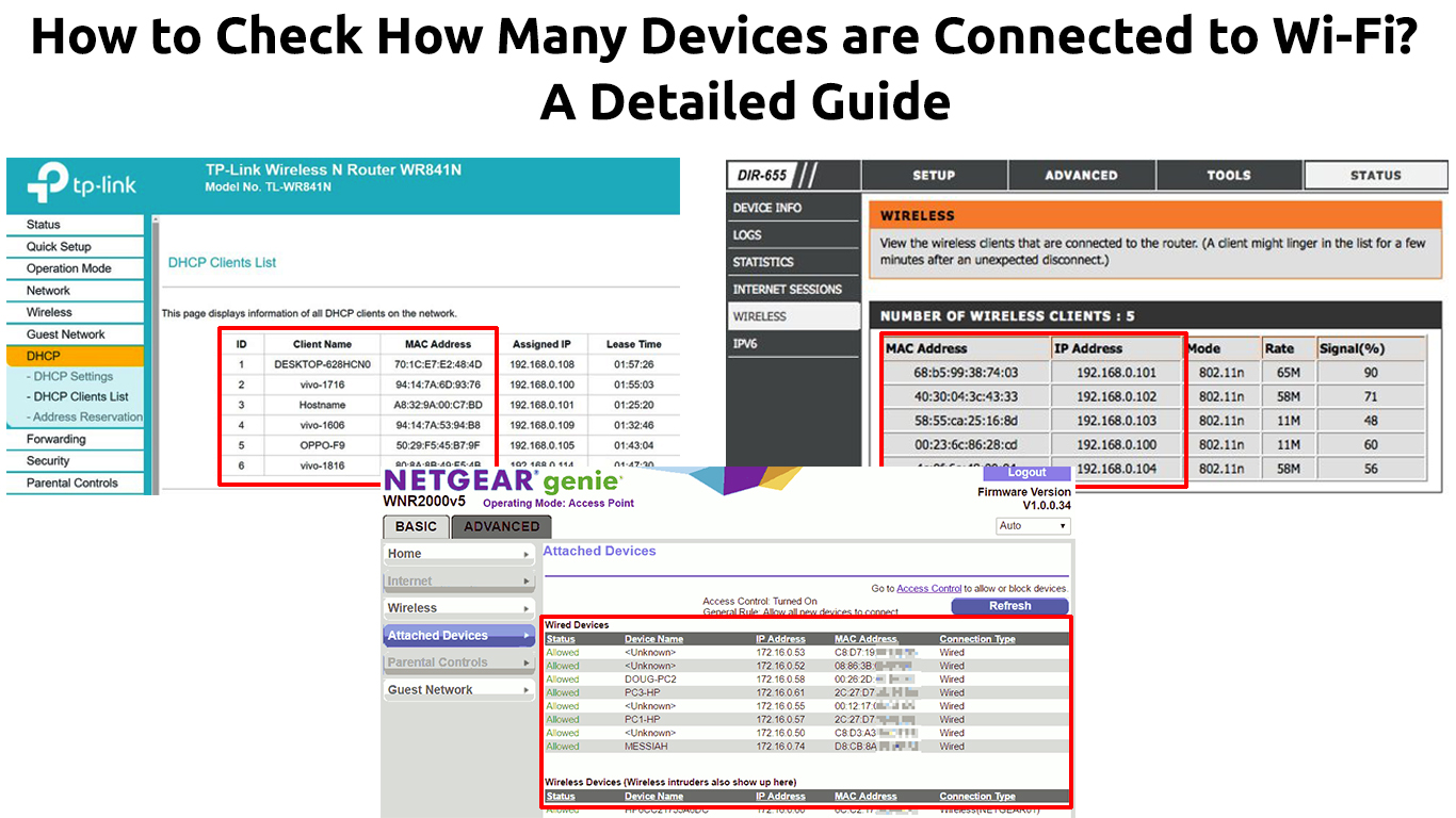 How To Check How Many Devices Are Connected To Wi Fi A Detailed Guide 