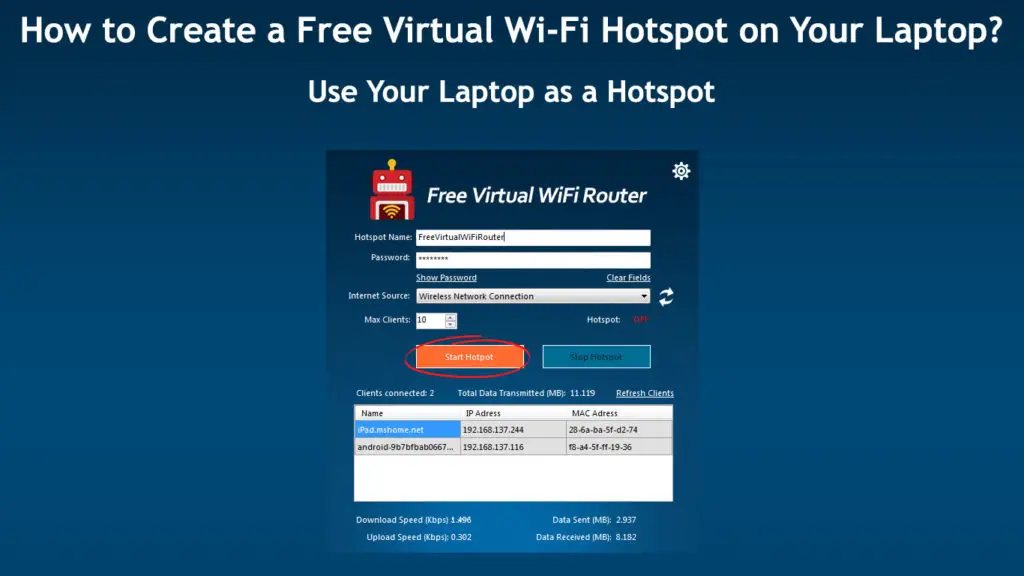 How to Create a Free Virtual Wi-Fi Hotspot on Your Laptop